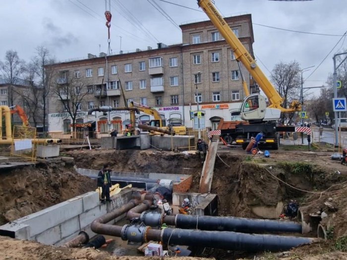  В Балашихе завершается капитальный ремонт теплосетей протяжённостью около километра