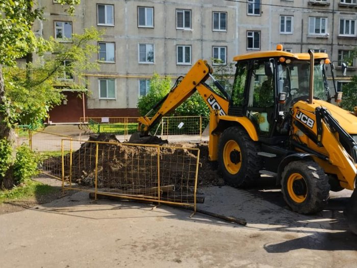  Утечка на трубопроводе горячего водоснабжения у дома № 34 по проспекту Ленина успешно ликвидирована