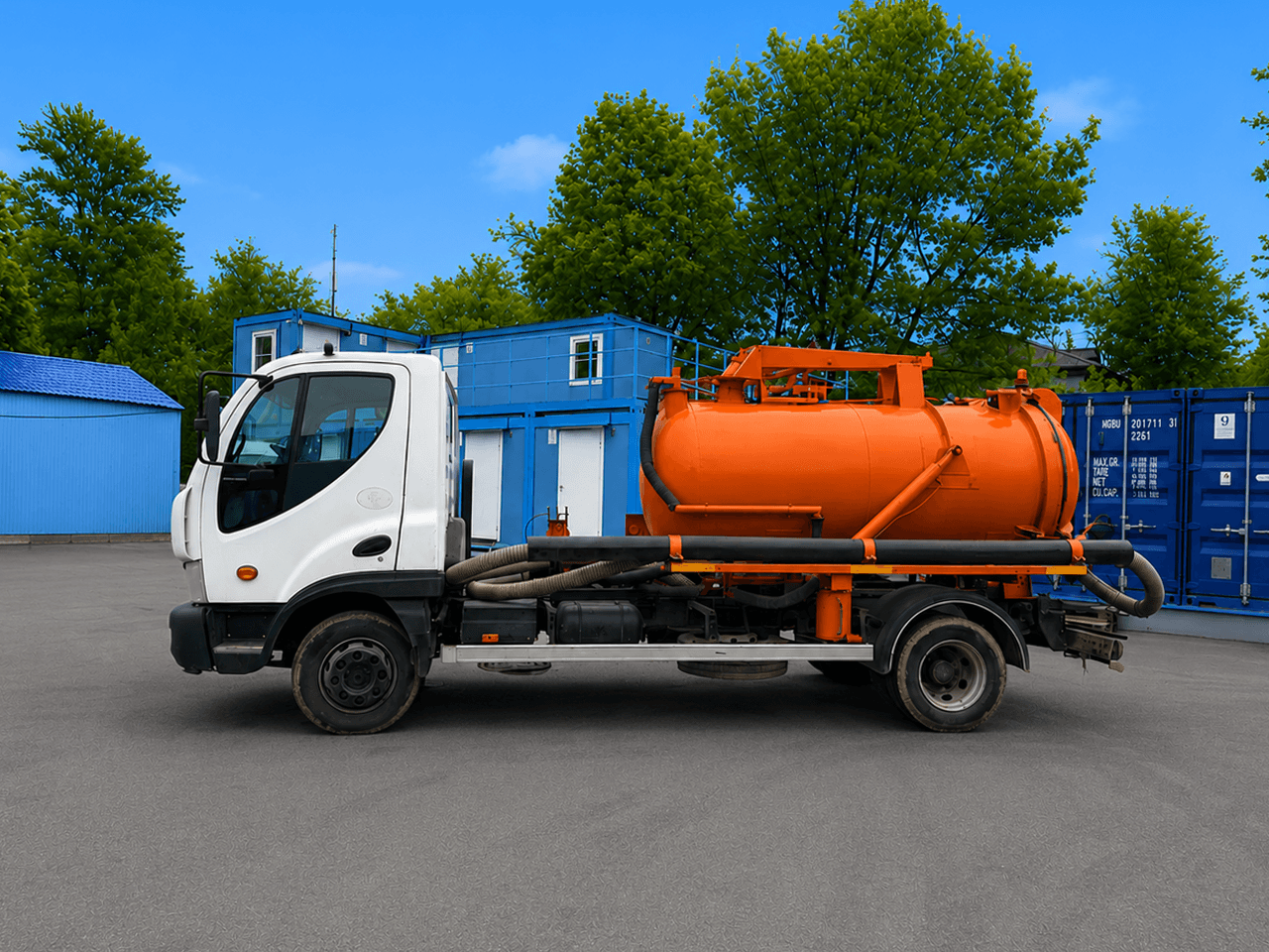 Ассенизаторская машина ГАЗ (или аналог), 3,5 м3