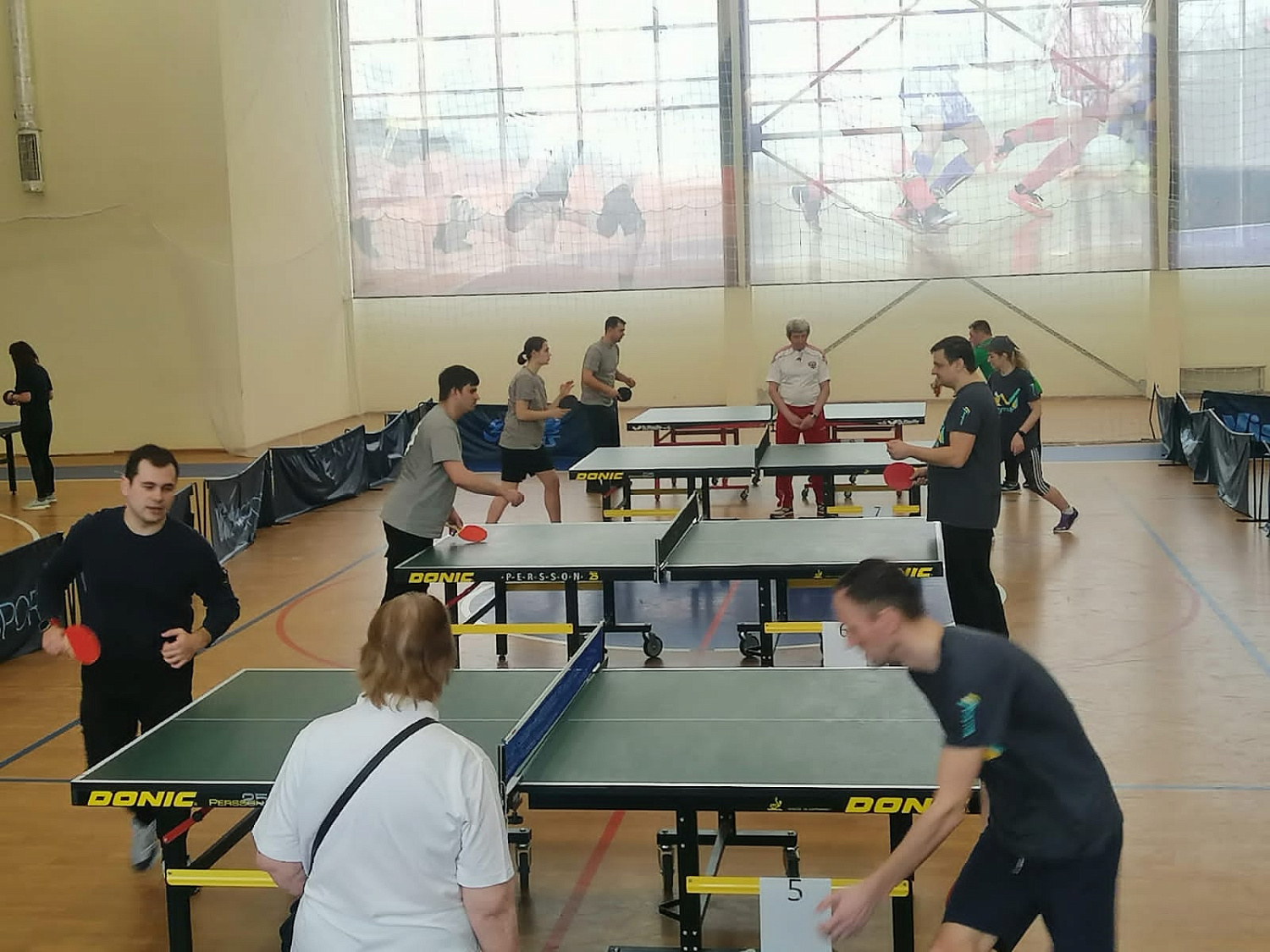 Турнир по настольному теннису