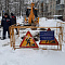 Ликвидирована утечка на трубопроводе горячего водоснабжения у дома № 19 по улице Калинина