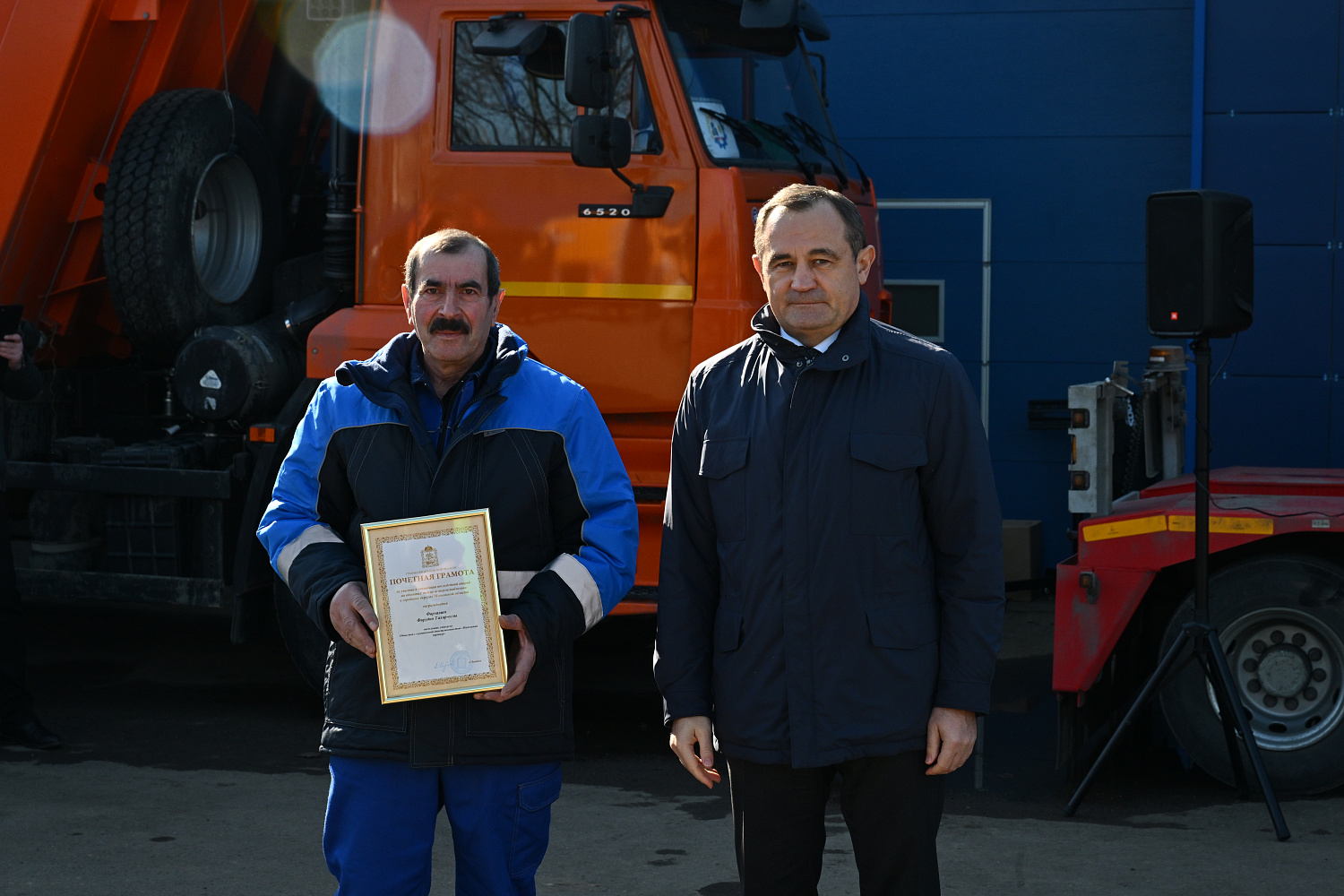 Председатель Московской областной Думы Игорь Юрьевич Брынцалов наградил сотрудников Балашихинских Коммунальных Систем