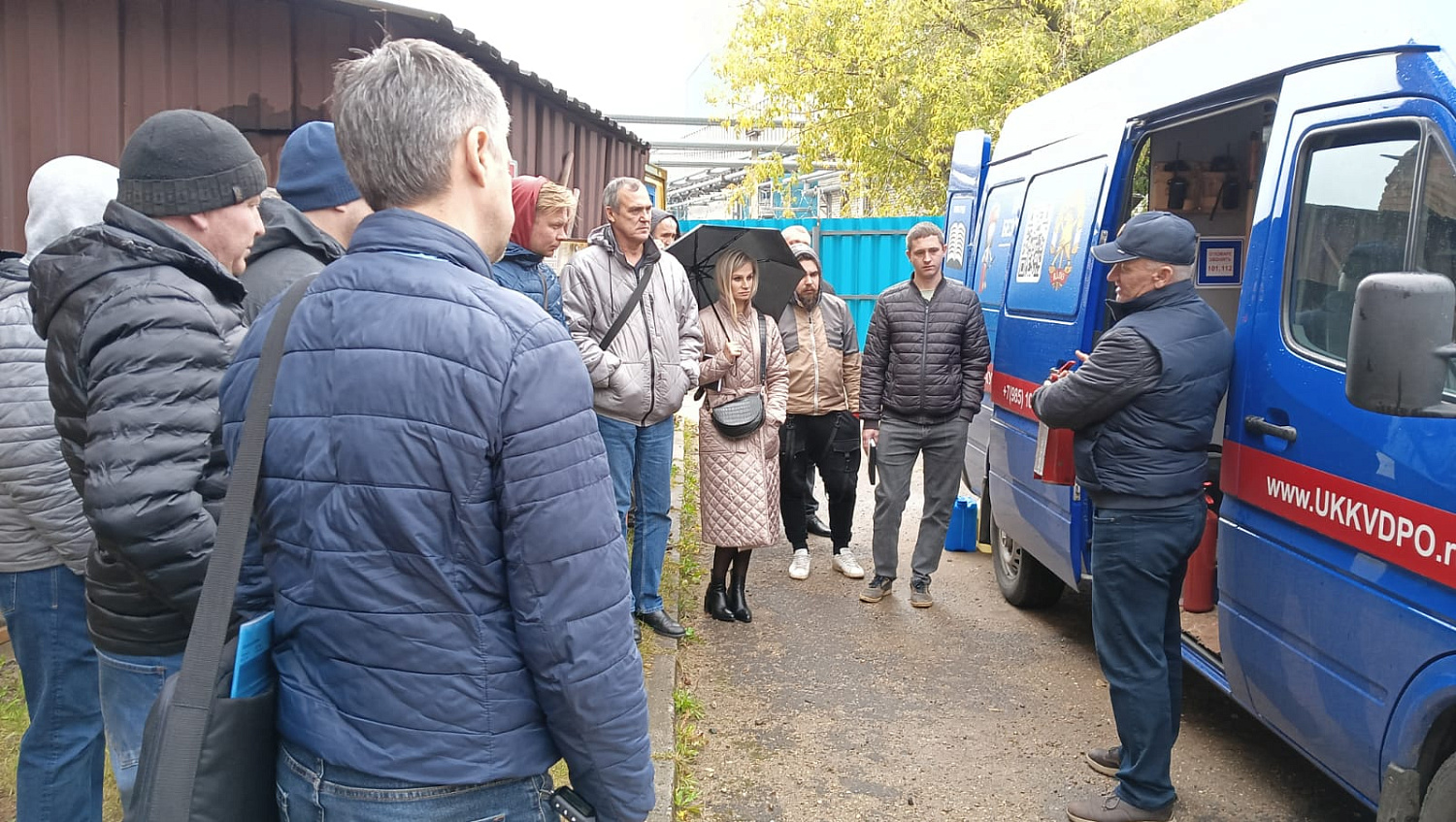 Занятия по пожарной безопасности с работниками
